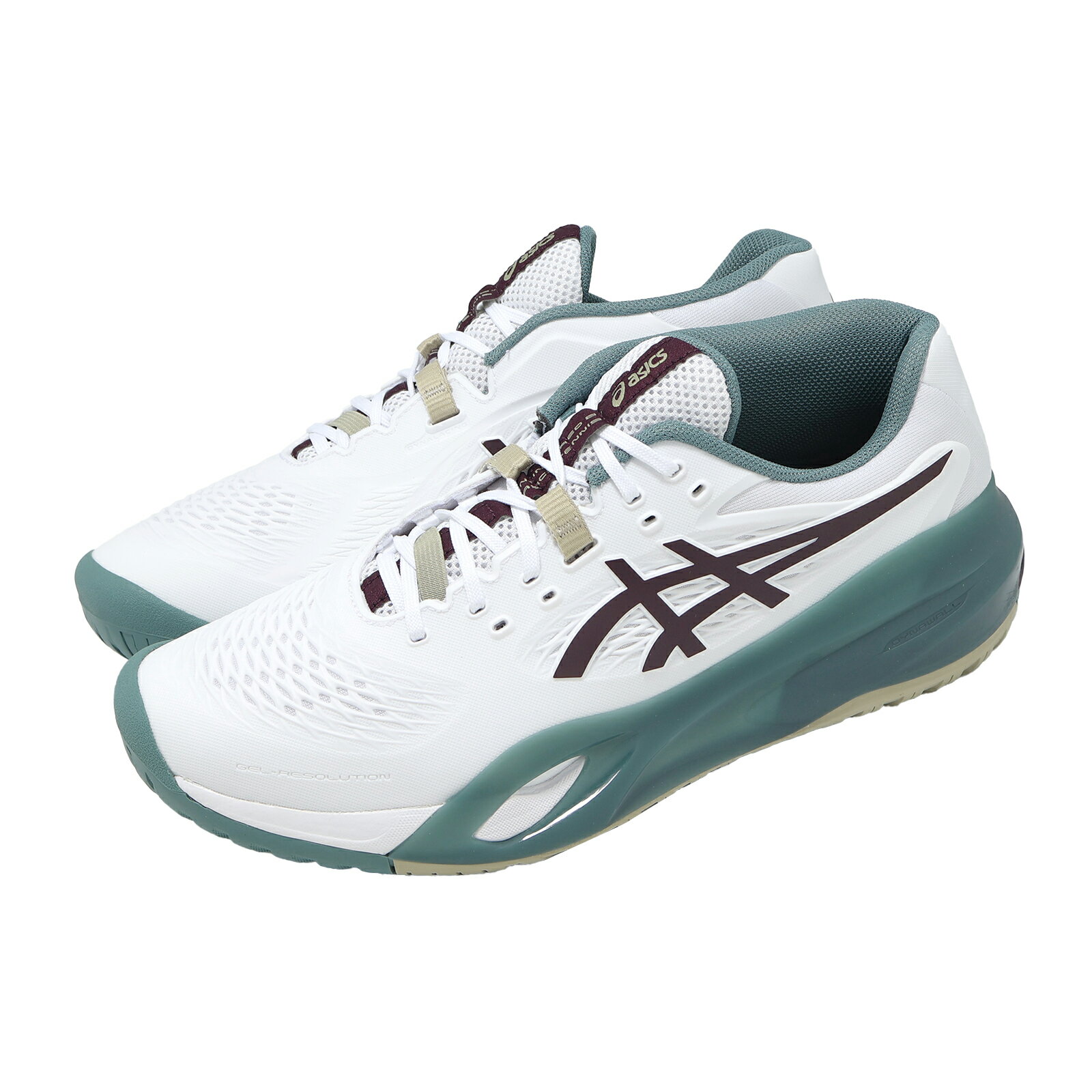 Asics 亞瑟士 網球鞋 GEL-Resolution X 2E 寬楦 男鞋 白 底線型 美網 1041A487104 7