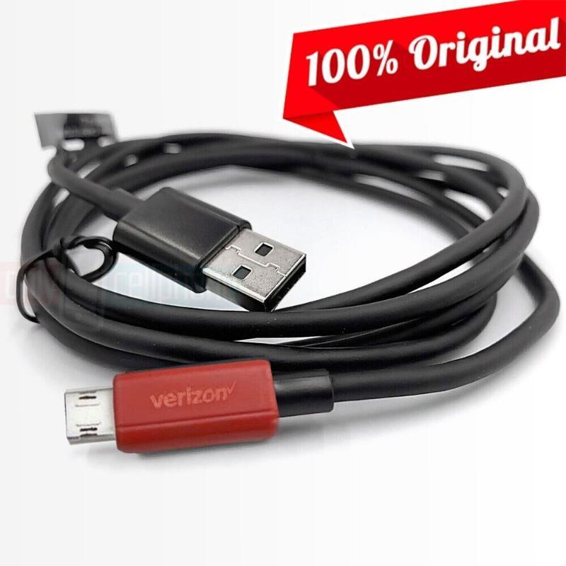 快速出貨 Original Verizon 6FT micro-USB Fast Charge Data Cable w/LED for Galaxy Motorola