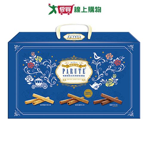 PARUTE帕樂德英式煎捲餅乾禮盒168g【愛買】