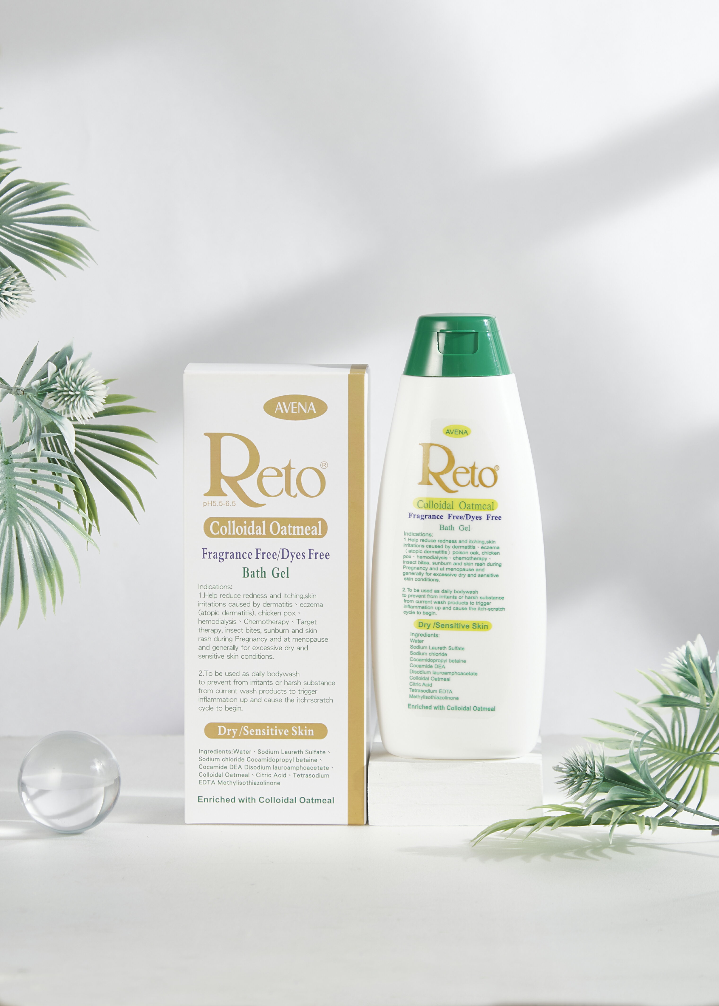 Reto原型燕麥膠體浴液 500ml