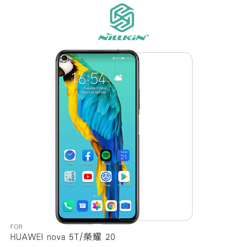 【愛瘋潮】99免運 NILLKIN HUAWEI nova 5T/榮耀 20 Amazing H 防爆鋼化玻璃 螢幕保護貼