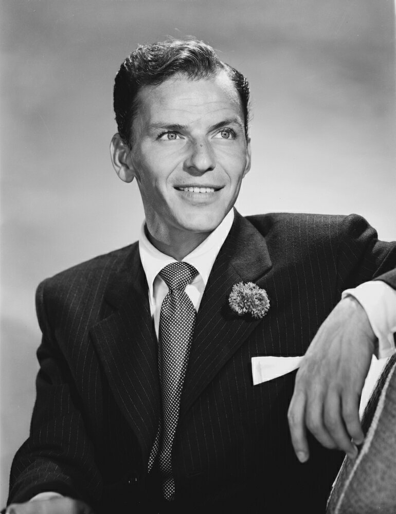 Posterazzi: Frank Sinatra on Couch sitting in Formal Suit Photo Print ...