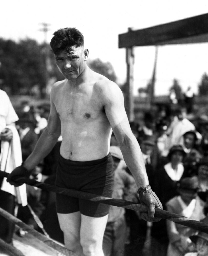 Posterazzi: Jack Dempsey (1895-1983) Namerican Boxer Photographed In ...