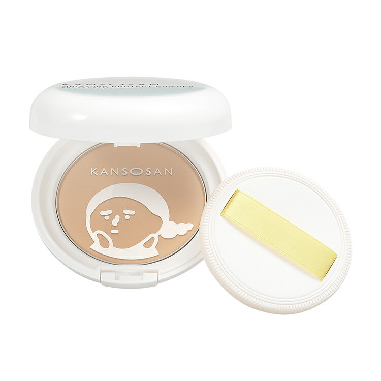 日本 BCL KANSOSAN 保濕力粉餅 10g 護膚粉餅 蜜粉餅 底妝 定妝 補妝 乾燥肌 保養 高保濕 肥皂可卸【小福部屋】 3