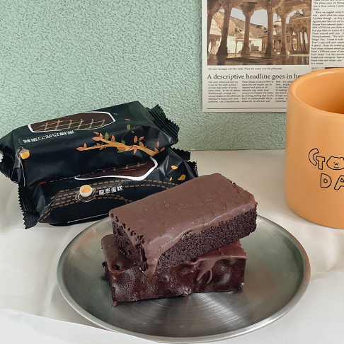 黑磚巧克力蛋糕(8入/盒)★【龍泰(百佳)創意烘焙】★ 巧克力控必買 2