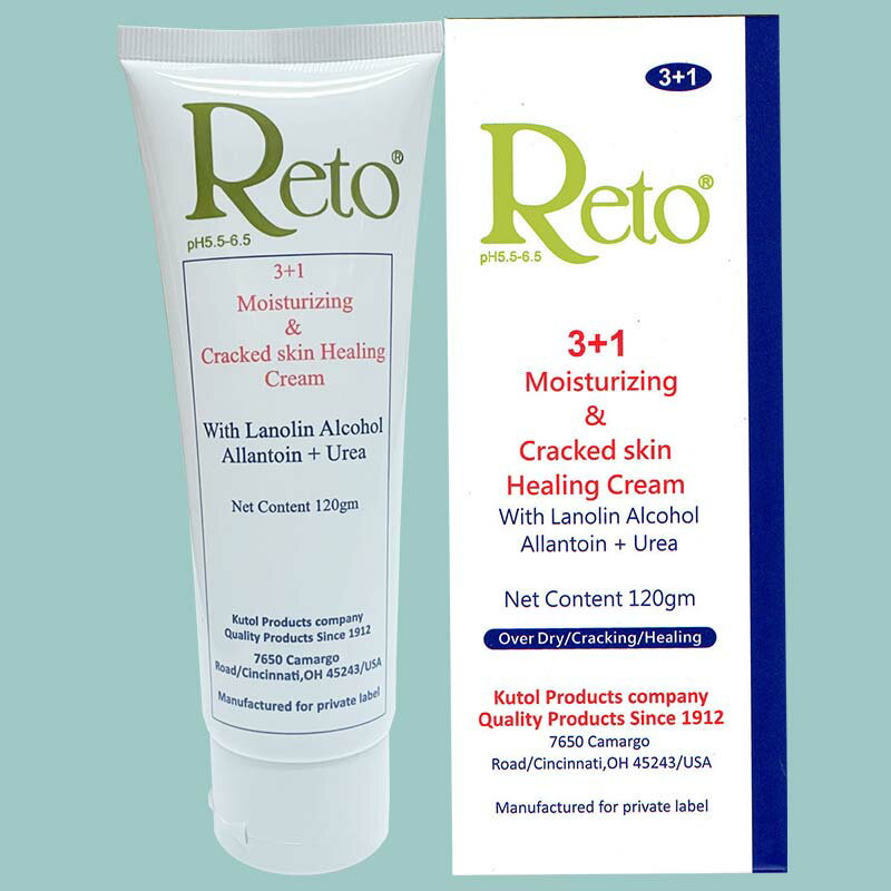 Reto 3+1乾燥龜裂修護霜(微香) 120gm
