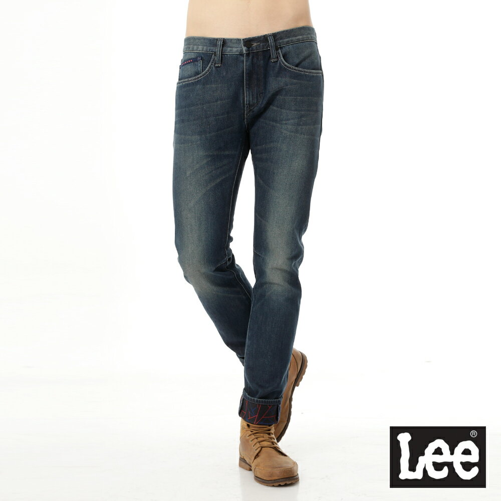 Lee  709 低腰合身小直筒牛仔褲-男款