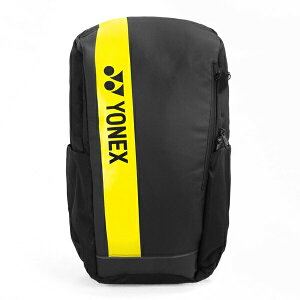 Yonex TEAM BAGPACK S [BA42312NEX824] 羽網拍袋 後背包 減壓背帶 黑黃