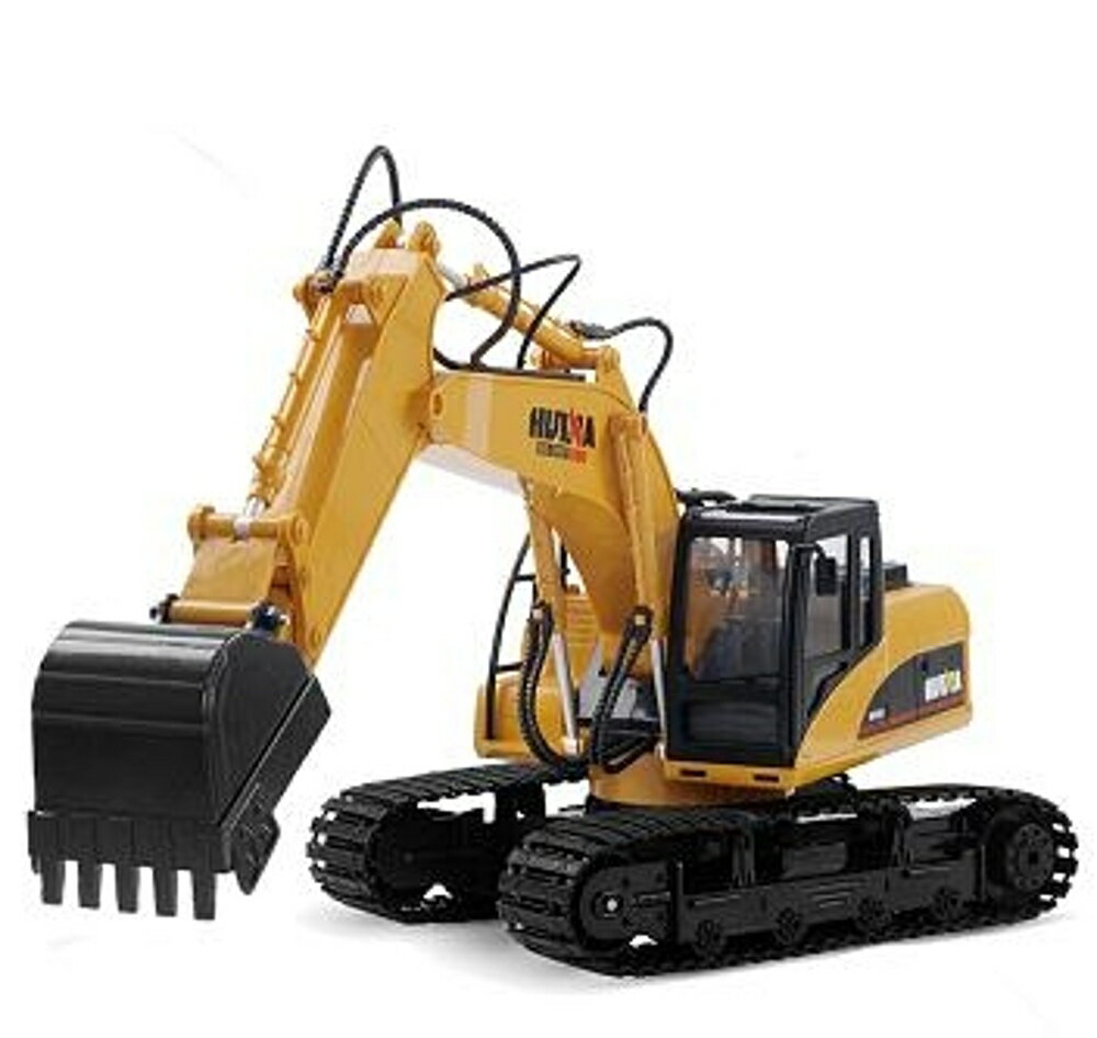 電動挖掘機玩具大號遙控挖掘機充電動合金模型 LX 全館免運