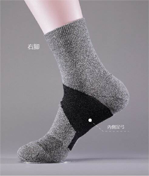 【脊米 穿就正】AI 3D 智能襪 運動襪exercis( 薄 ) 一般型運動襪拉 提足弓 黃金足型 扁平足 1