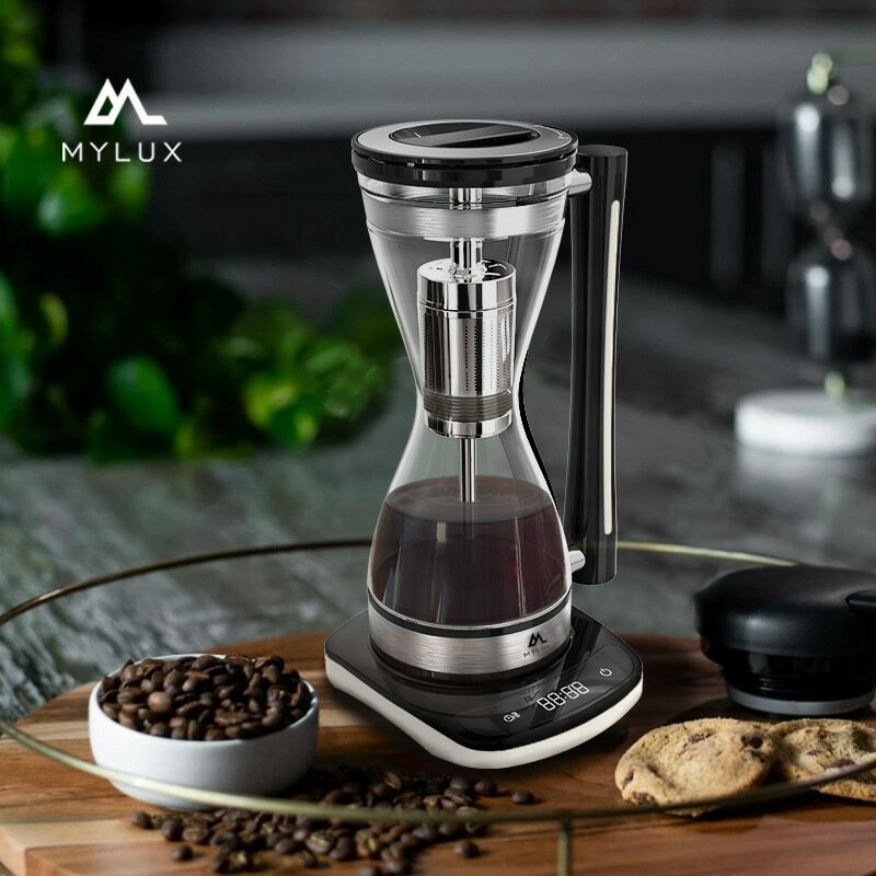 mylux虹吸式咖啡機家用自動一體小型咖啡機美式辦公室臥室摩卡壺