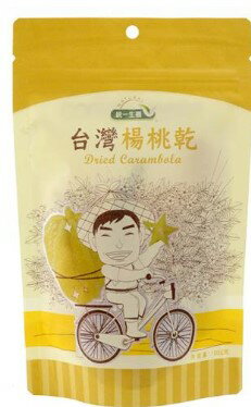 統一生機-台灣楊桃乾100g/袋~台灣在地紅龍楊桃乾燥加工製成。