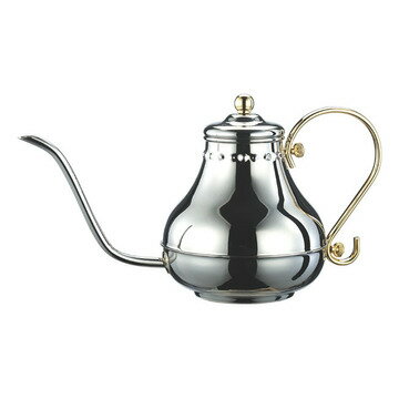 金時代書香咖啡 TIAMO 奢華宮廷款細口壺 1.0L 適用5-7人份 (杯份) 8mm口徑 HA8560