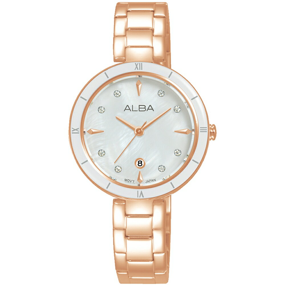 送禮首選★ALBA 個性潮流時尚腕錶VJ22-X384P/AH7AW6X1   附提袋【全館滿額折價★APP下單點數4倍送】線上購買享_實體門市同步服務