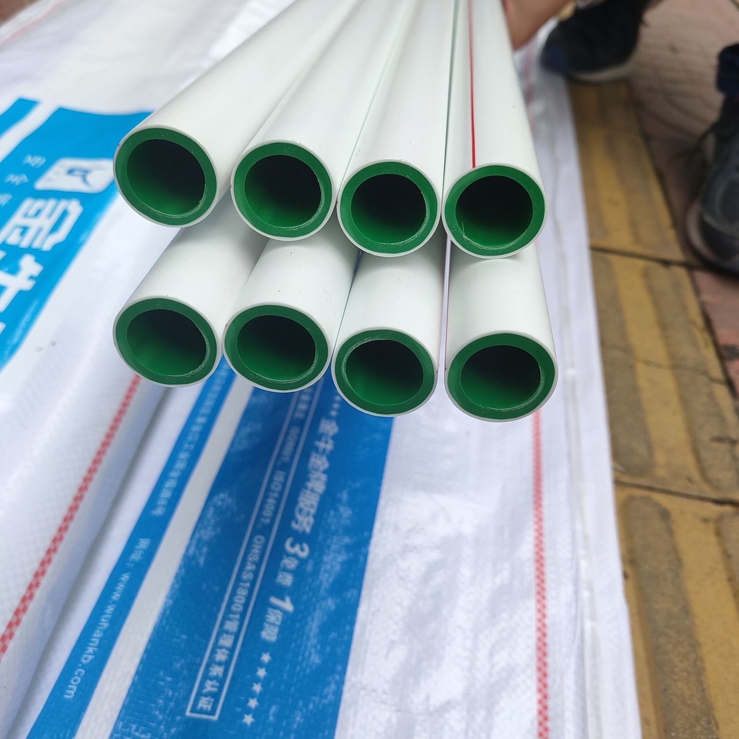 【台灣公司 超低價】武漢灰色PPR自來水管熱熔管家裝4分20配件6分25管件1寸32接頭 5