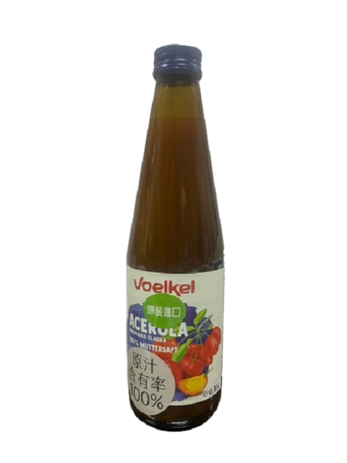 Voelkel 維可 西印度酸櫻桃汁 330ml/瓶(超商限2瓶) demeter認證(效期至2024.07.18)出清