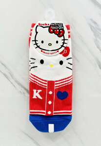 【震撼精品百貨】Hello Kitty 凱蒂貓~日本sanrio三麗鷗 KITTY襪子(23~24CM)衣服*09402