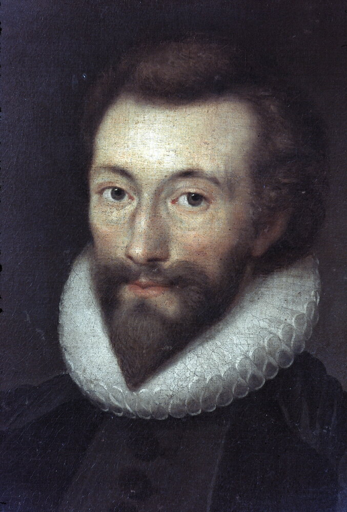 Posterazzi: John Donne (1572-1631) Nenglish Poet Oil On Canvas After A ...