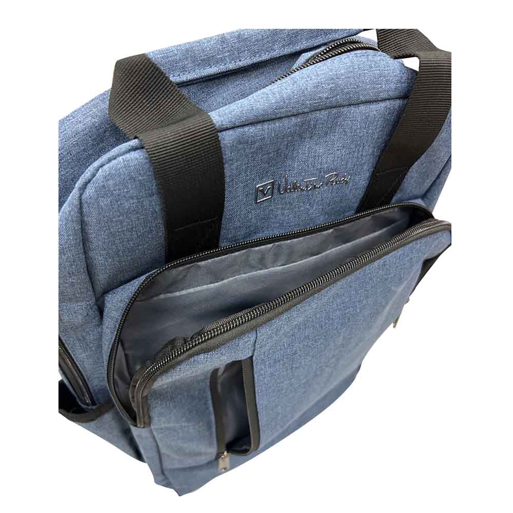 ~雪黛屋~Valenli 後背包中小容量可A4資料夾主袋+外袋共四層防水尼龍布VW1079 5