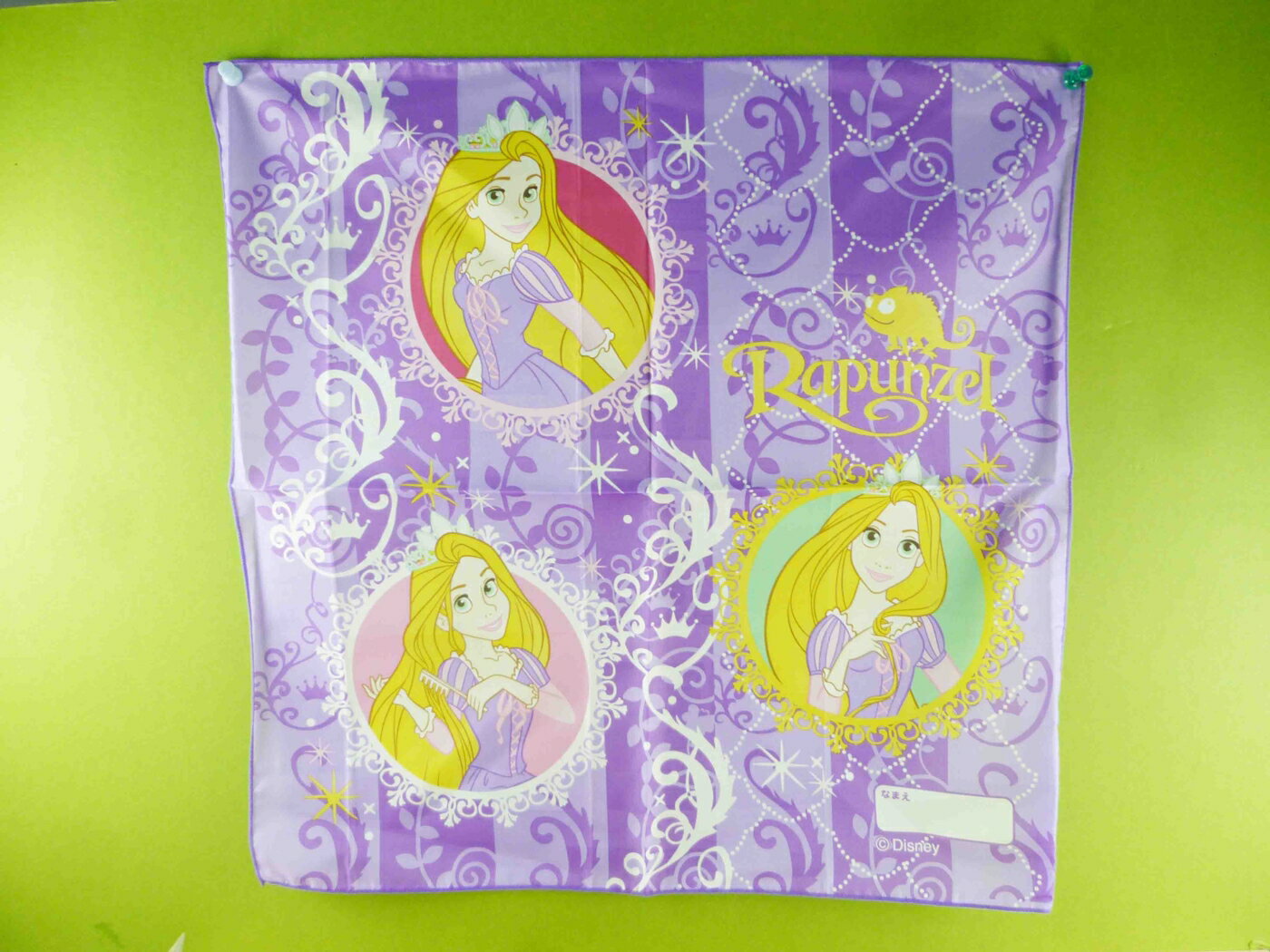 【震撼精品百貨】Disney Princess迪士尼公主魔髮奇緣樂佩公主 Rapunzel-手帕-紫色 震撼日式精品百貨
