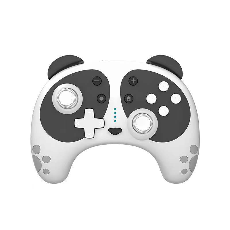 Switch Pro無線藍芽遊戲機手柄 熊貓無線手柄帶喚醒功能NFC全功能