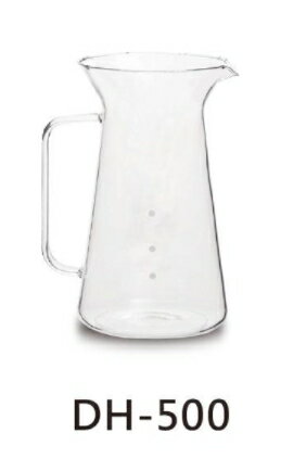 金時代書香咖啡 AKIRAKOKI 咖啡玻璃壺 500ml AK-DH-500