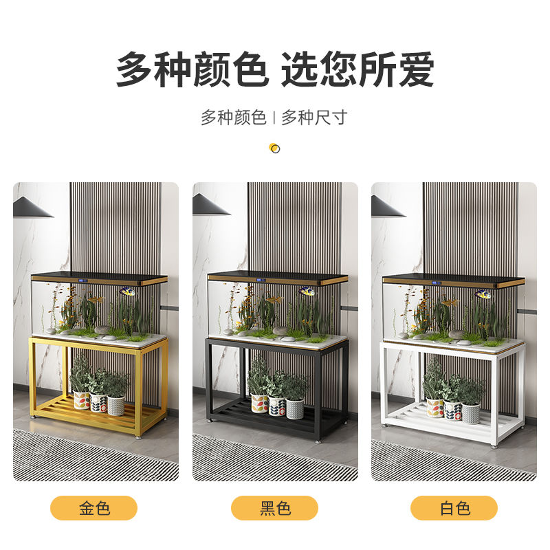 魚缸架子魚缸桌魚缸鐵藝定製魚缸架子底架魚缸櫃鋼木金屬魚缸底座