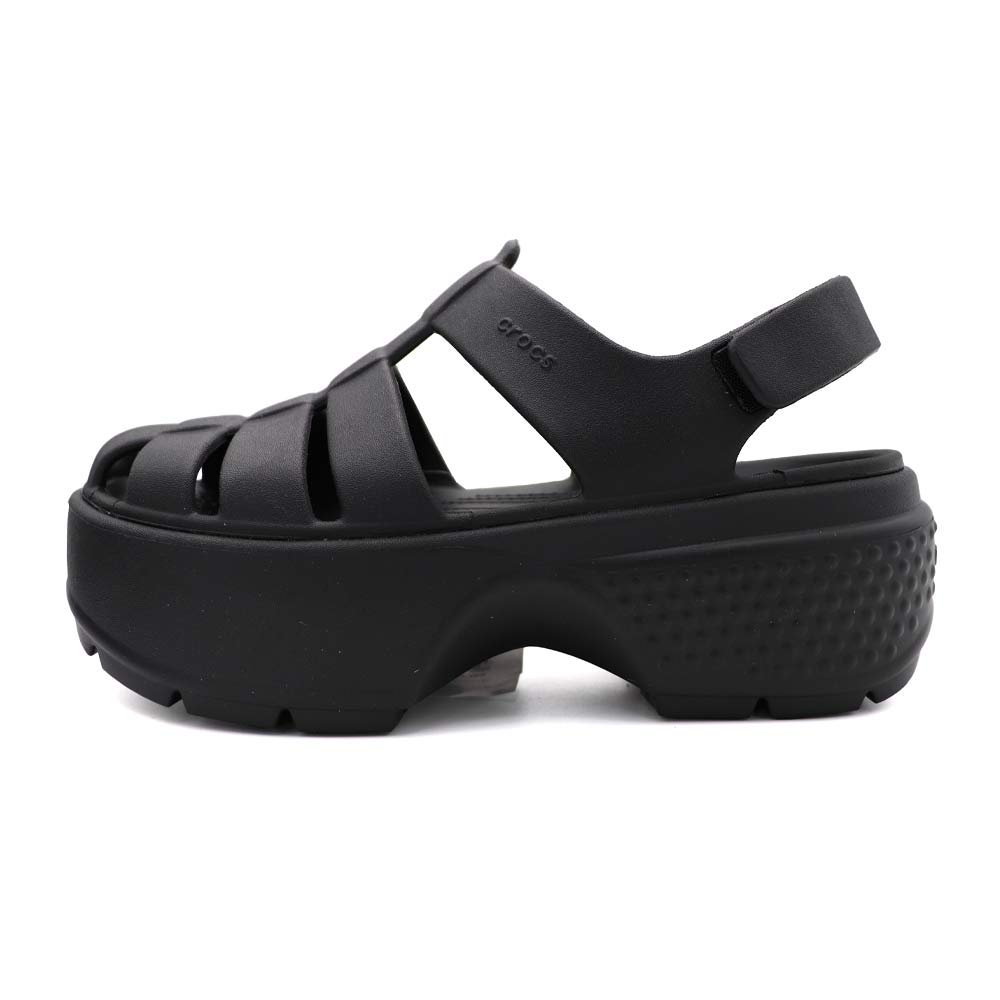 【全館滿額折】 Crocs 卡駱馳 黑色 經典 雪屋涼鞋 休閒 洞洞鞋 涼拖鞋 女款 B6011【新竹皇家209938-001】