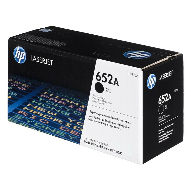 HP CF320A(652A) 黑色原廠碳粉匣 適用HP CLJ M651dn/M651n/M680dn/M680z