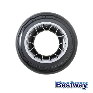 《Bestway》高速輪胎造型充氣泳圈47吋 / 泳具