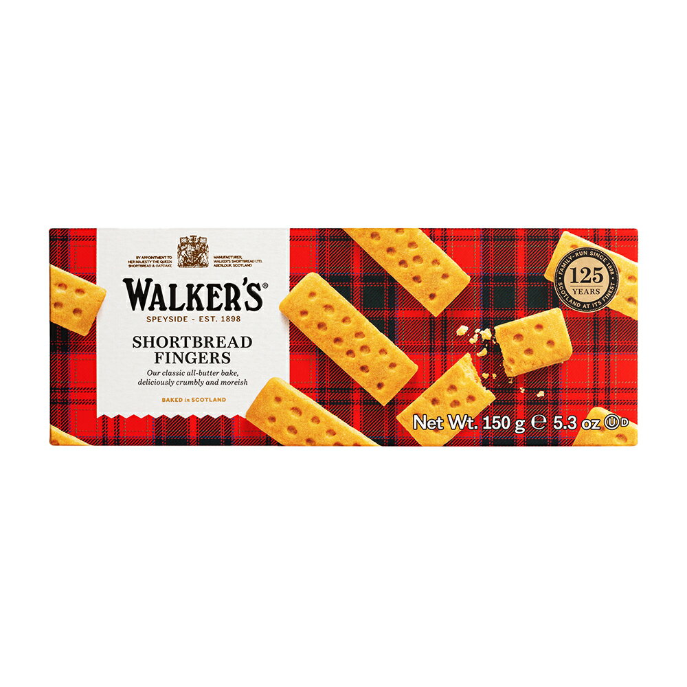 英國《Walkers》蘇格蘭皇家奶油餅乾150g X盒