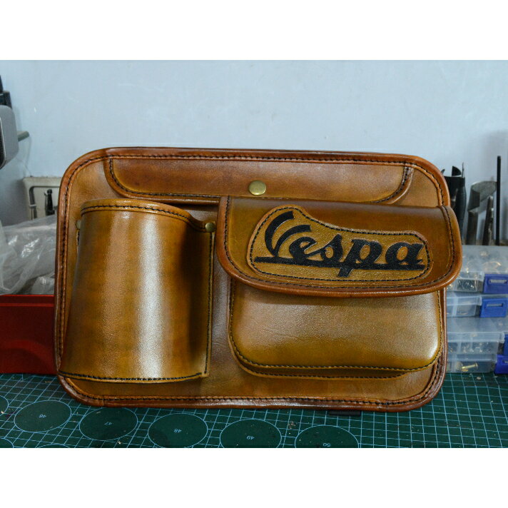 「新款」Vespa偉士牌GTSGTV300LX春天衝刺150前置包置物包手套箱掛包 4