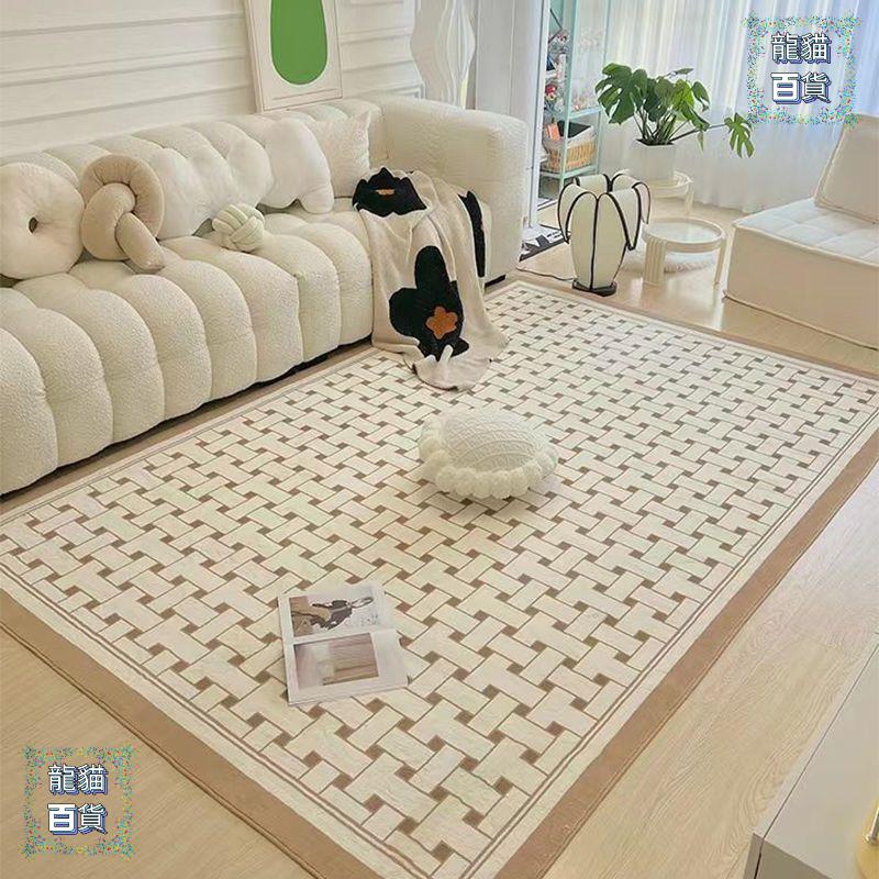 客廳地毯加厚仿羊絨用茶幾毯大麵積耐臟易打理沙發毯定製