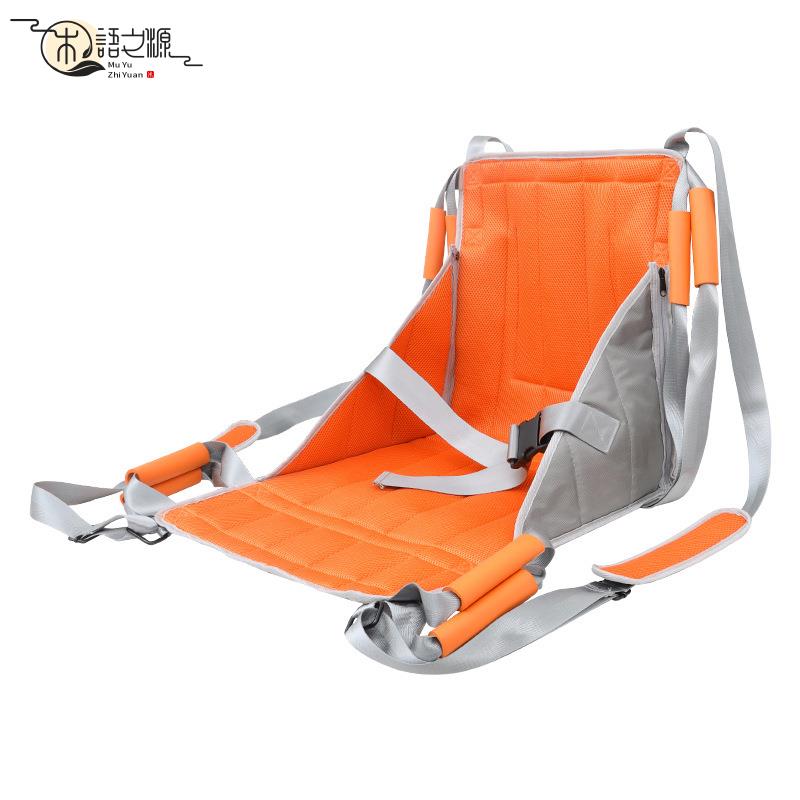 免運 抬老人上下樓神器軟擔架抬人上樓雙人背帶癱瘓老人輪椅上車轉移墊