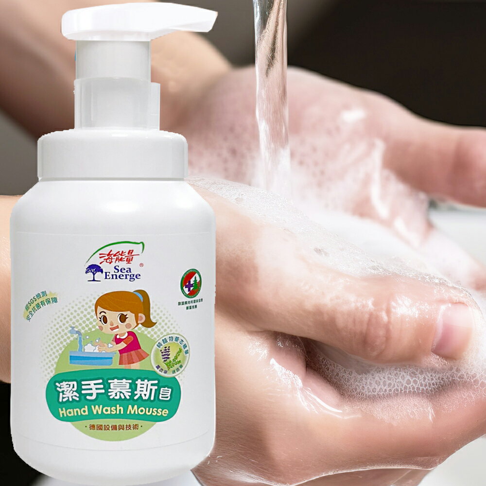 洗手慕斯皂 600g不含任何化學物質 抗菌 除臭 抗病毒 乾洗手 無毒健康 環保天然 清潔衛生 -海能量 SeaEnerge