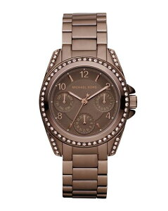 『Marc Jacobs旗艦店』美國代購 MK5614 Michael Kors 時尚潮流鑲鑽女錶精鋼錶帶三眼計時錶