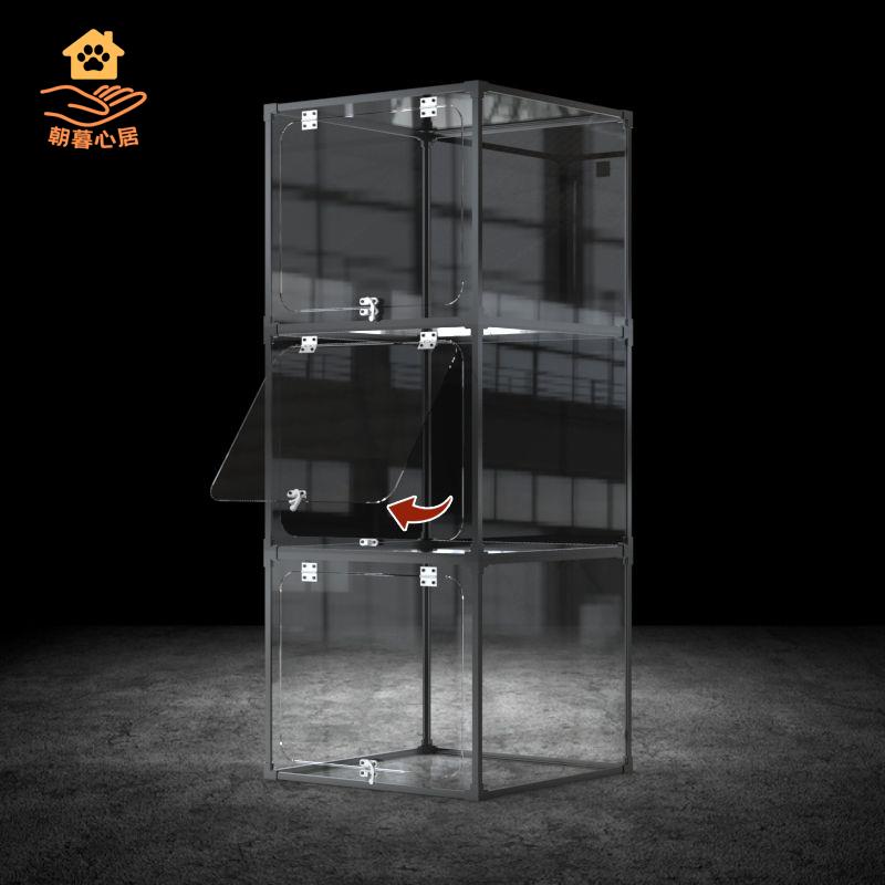 免運 手辦展示架 收納櫃 展示櫃 展示盒 手辦樂高展示櫃模型玩具收納陳列櫃亞克力透明展示盒家用積木架子 工廠直銷syqh