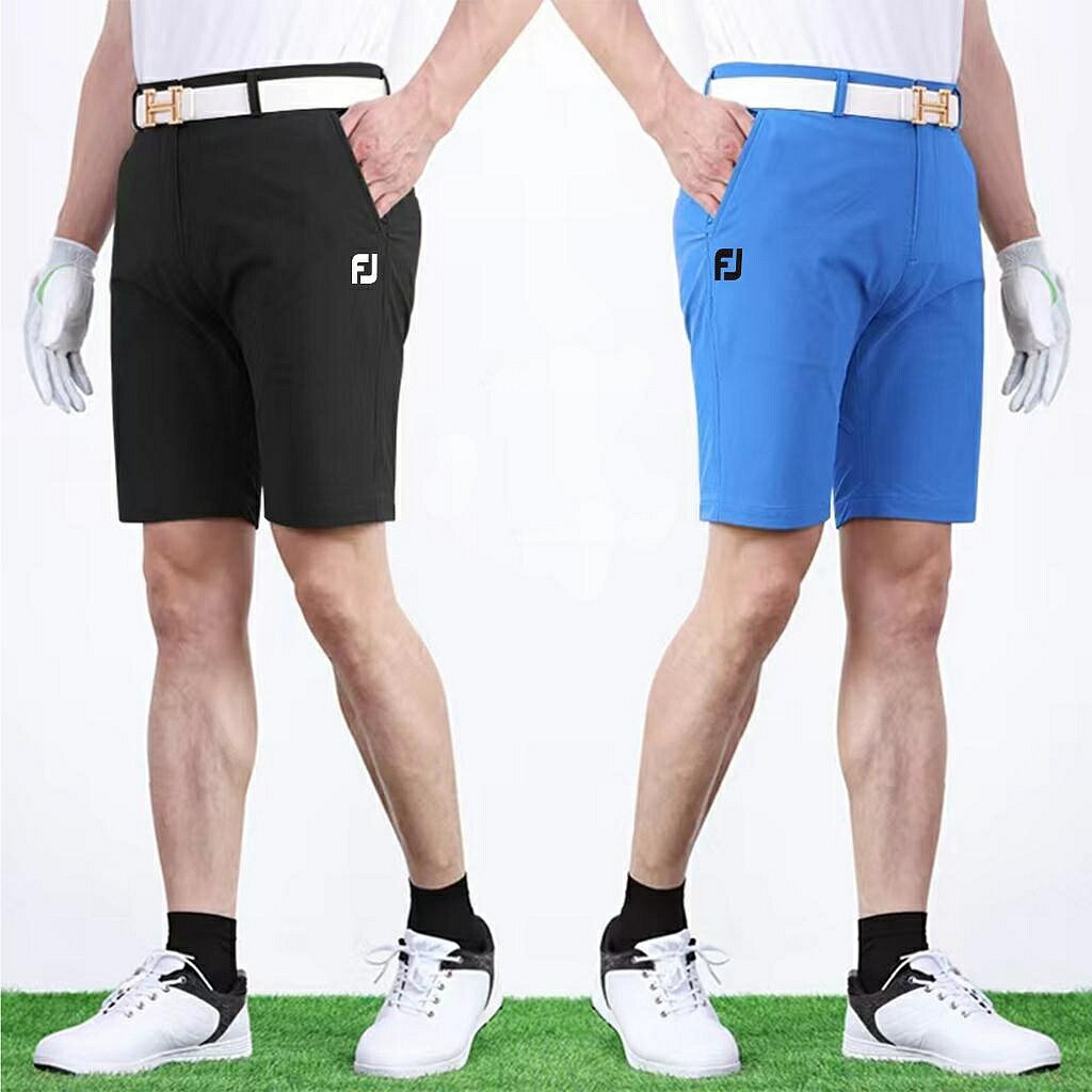 FJ 高爾夫服裝男短褲夏季免燙運動褲子彈力 Golf舒適五分球褲 JQUH