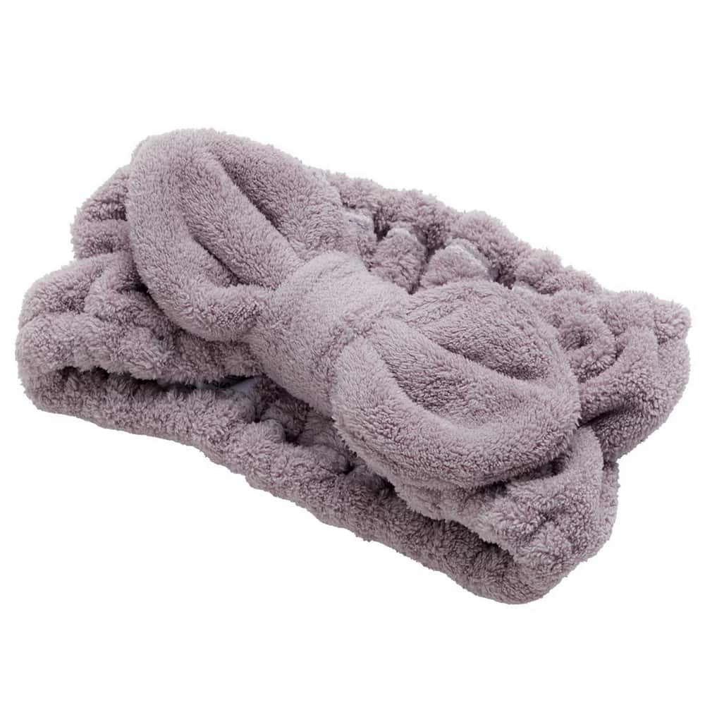 法蘭絨沐浴髮帶 ribbon PU IW24 NITORI宜得利家居