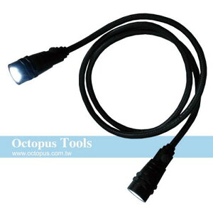 【最高22%回饋 5000點】 Octopus尚卓 軟管可彎曲 LED手電筒 434.450