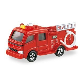 日貨 041 MORITA 紅色 消防車 Tomica 多美 小汽車 合金車 玩具車 L00010781