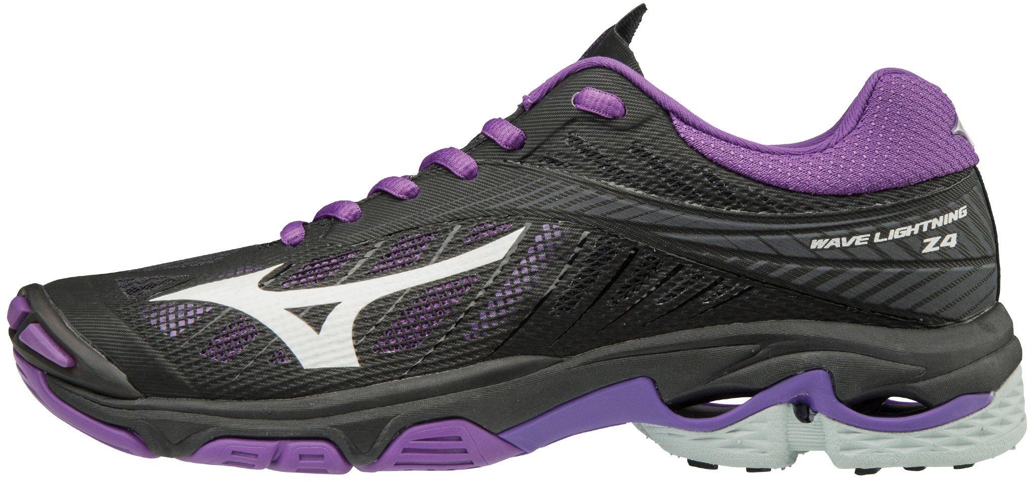 purple mizuno volleyball shoes