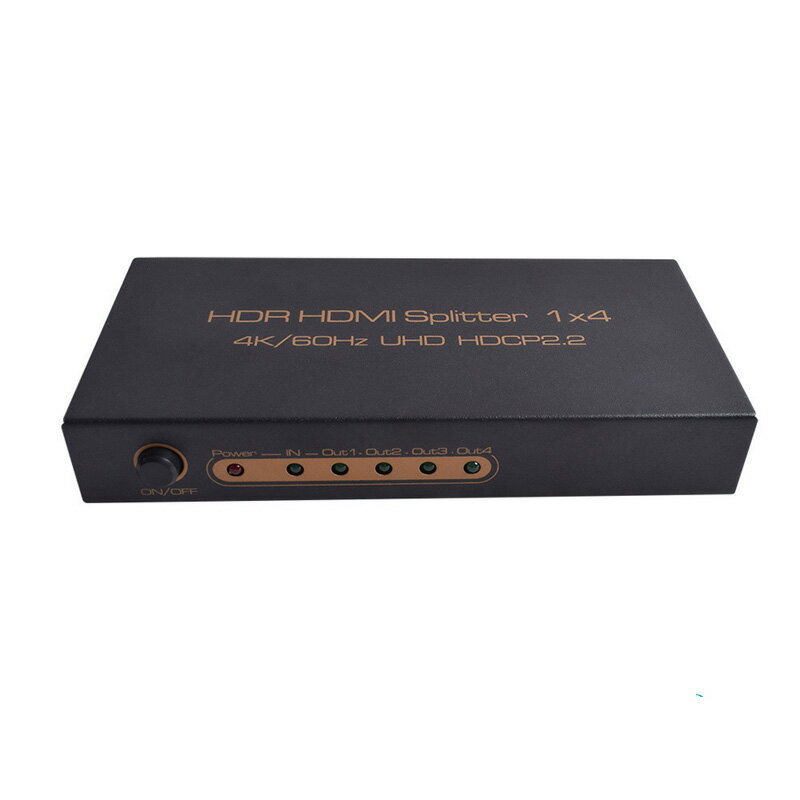 [3大陸直寄] AIS 艾森 超高清HDMI分配器1X4 HDMI分配器一進四出 4Port HDMI分配器 HDSP0009M1