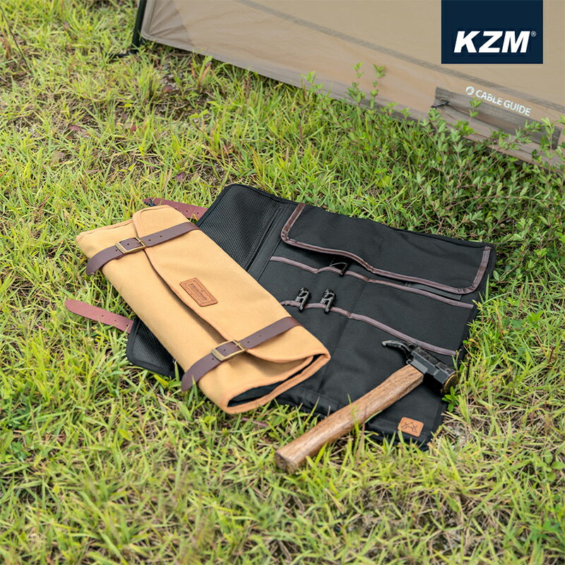 【露營趣】新店桃園 KAZMI K21T3B06 風格工具收納袋 工具袋 裝備袋 營釘袋 收納包 工具包 露營 野營