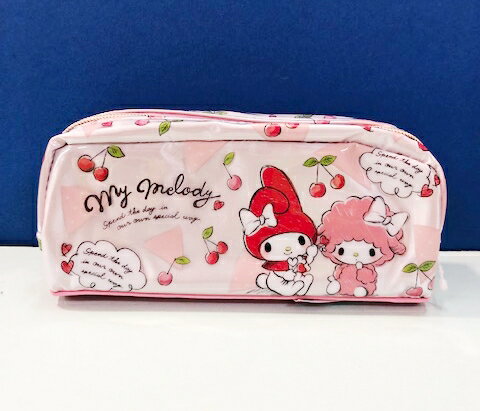 【震撼精品百貨】My Melody 美樂蒂 美樂蒂筆袋-櫻桃#46884 震撼日式精品百貨