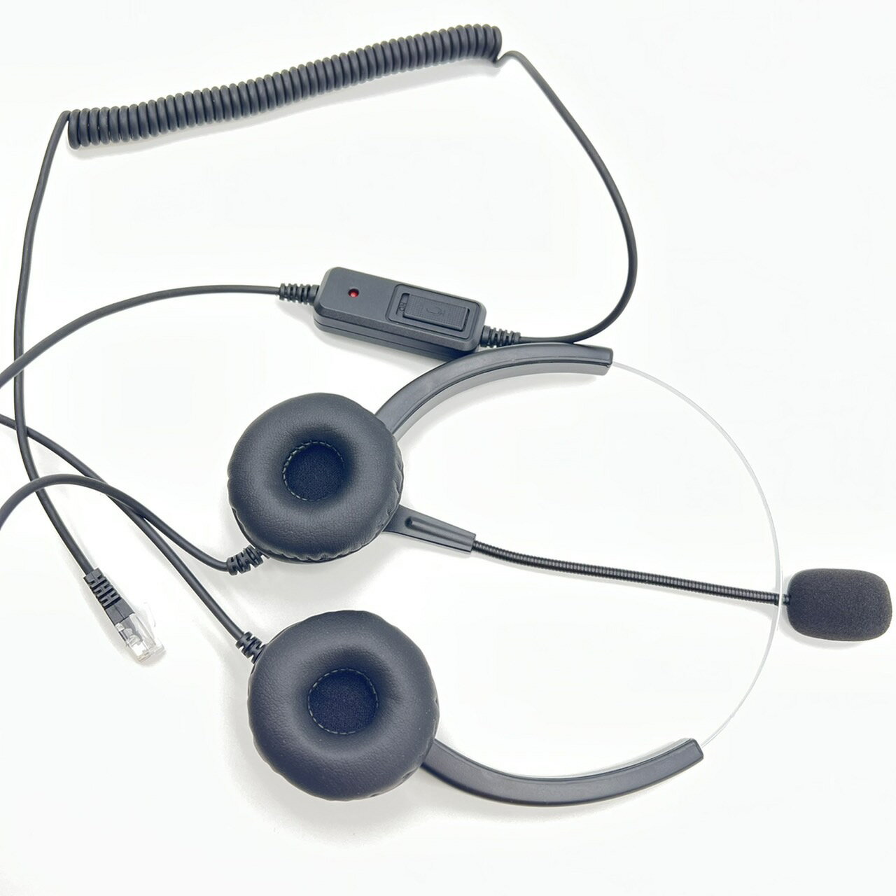 東訊TECOM DX-9924G雙耳耳機麥克風 含調音靜音 office headset phone