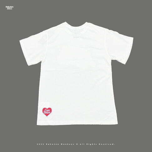 Rakuten Monkeys × Care Bears™ - 全小熊短T(白) 1