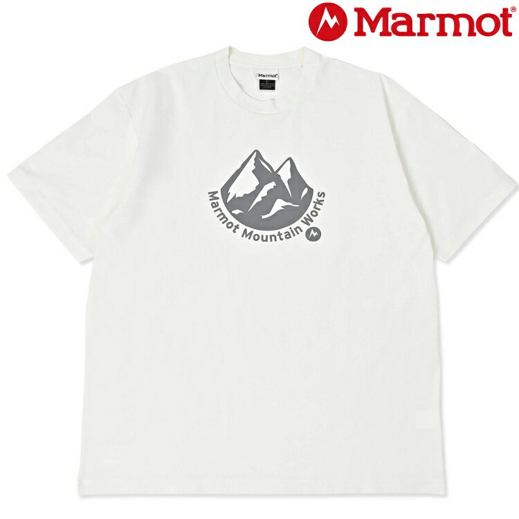 Marmot 土撥鼠 Mt.Precious T-Shirts 男款 短袖抑菌快乾T MTSS25MST059 J055 白色