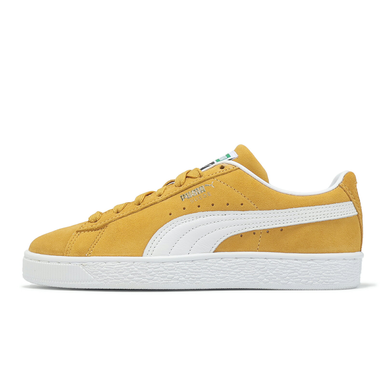 Puma 休閒鞋 Suede Classic 男鞋 女鞋 黃 白 麂皮 復古 板鞋