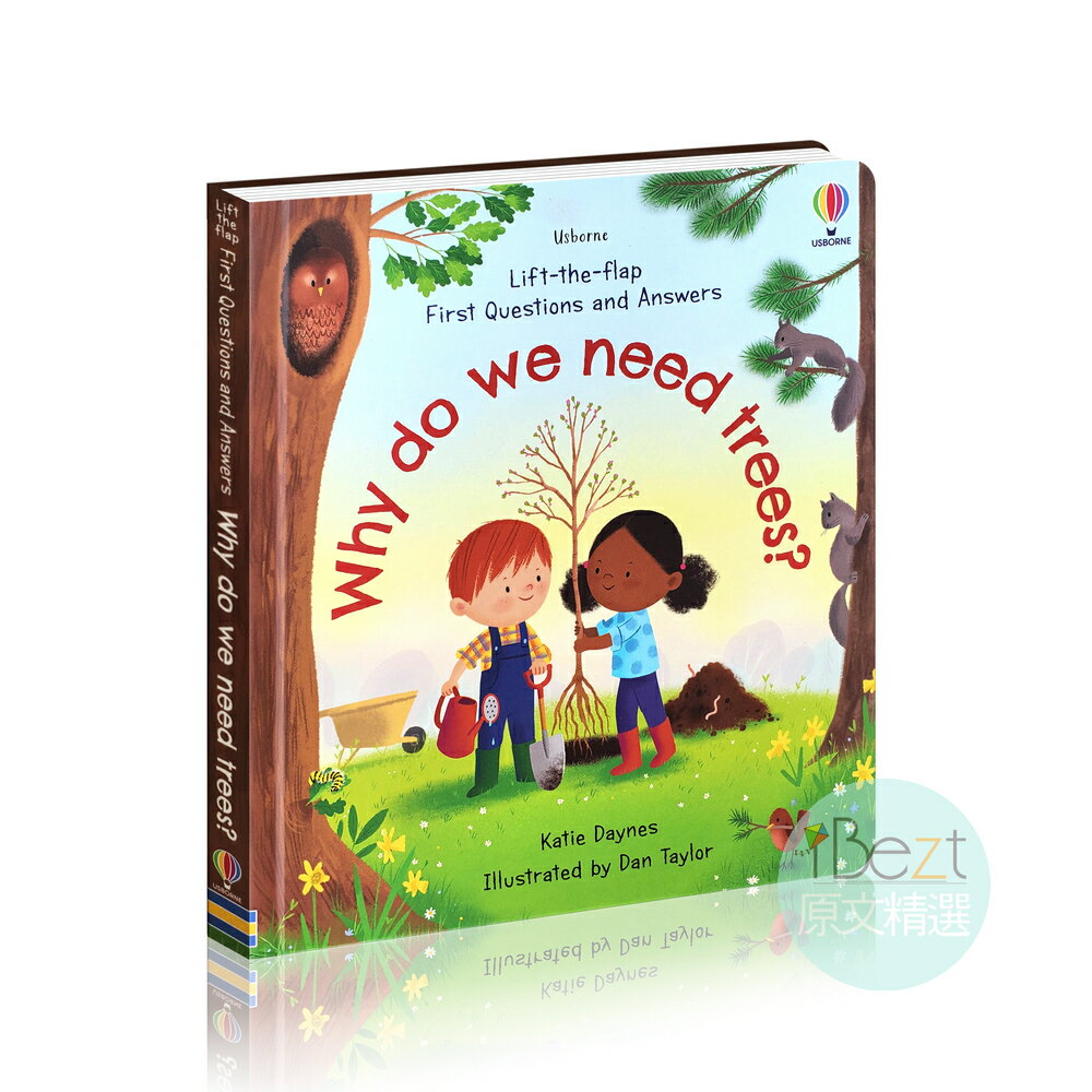 Usborne First Questions and Answers Why do we need trees？ | 外文 | 繪本 | 翻翻 | 厚紙書 | 硬頁 | 知識 | 樹木 | 原文 |
